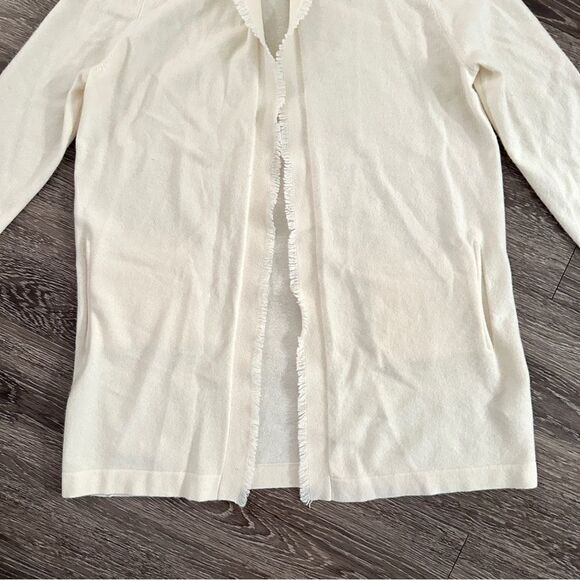 Repeat Cashmere 100% cashmere open fringe cardigan - Picture 2 of 9